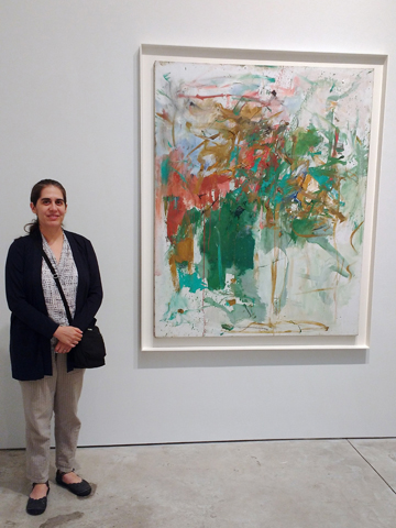 With Joan Mitchell